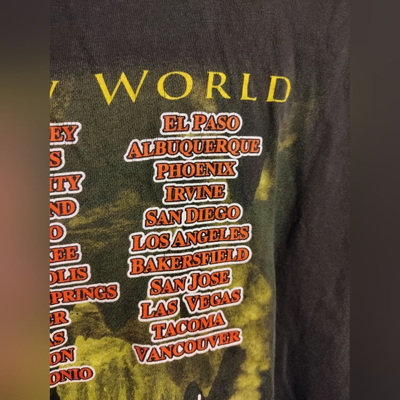 Iron Maiden Tour Shirt - Picture 10 of 14